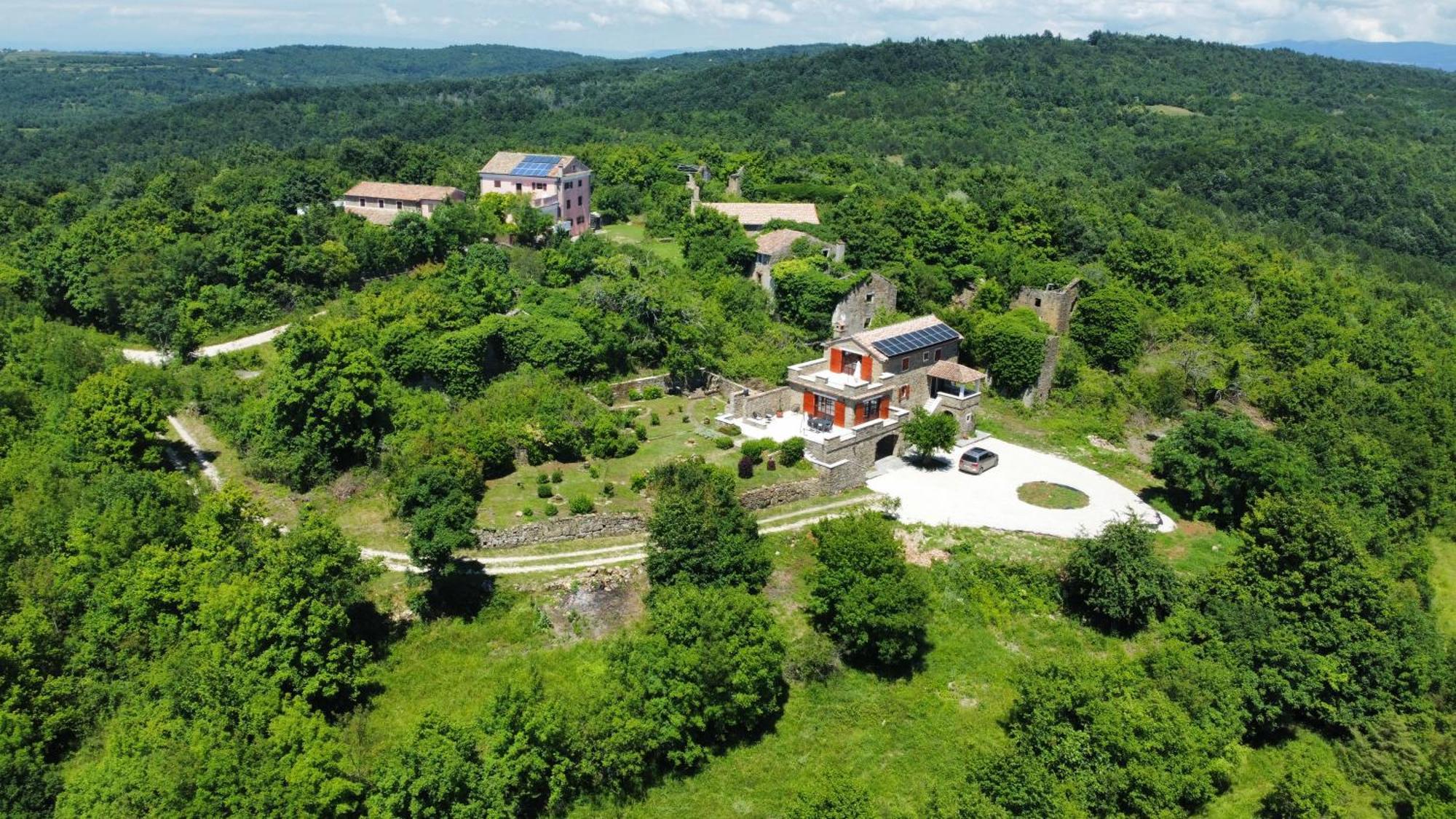 그로즈냔 Casa Del Conte - Peaceful Hideaway In North Istria 빌라 외부 사진