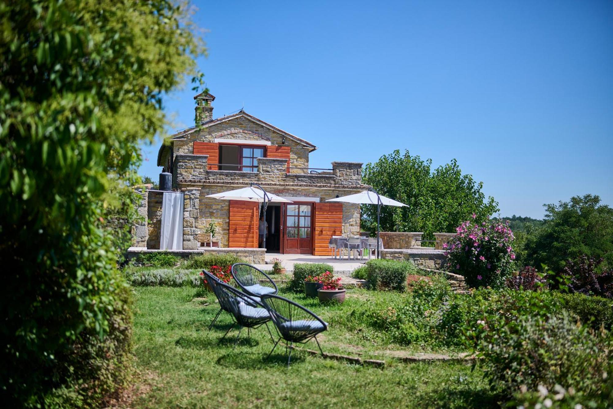 그로즈냔 Casa Del Conte - Peaceful Hideaway In North Istria 빌라 외부 사진