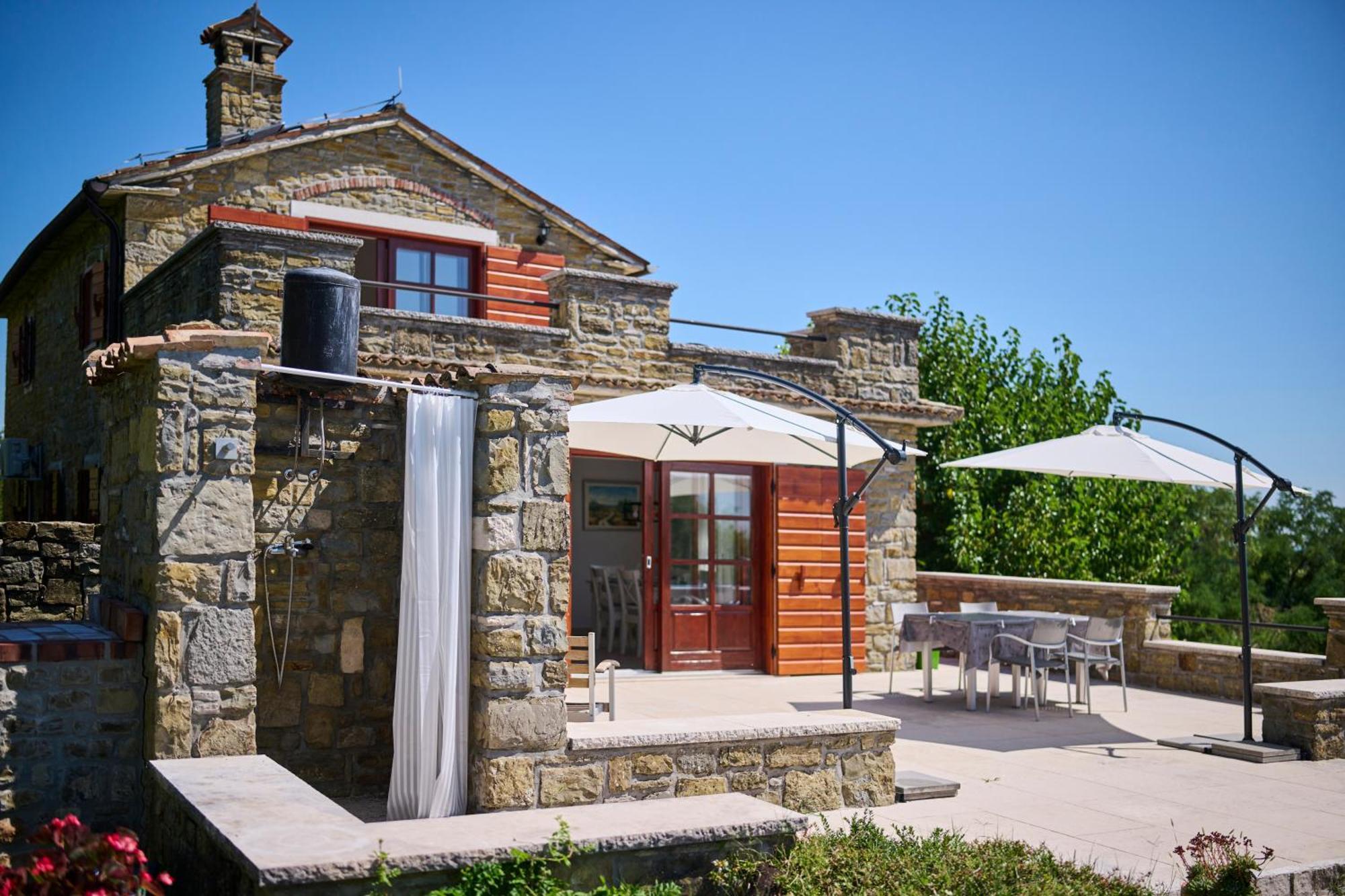 그로즈냔 Casa Del Conte - Peaceful Hideaway In North Istria 빌라 외부 사진