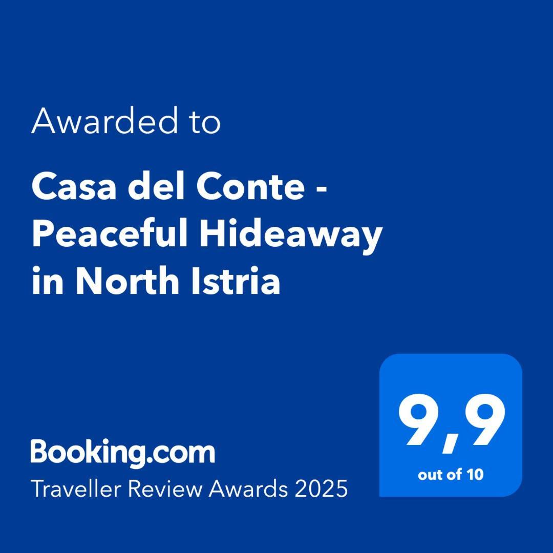 그로즈냔 Casa Del Conte - Peaceful Hideaway In North Istria 빌라 외부 사진